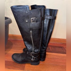 G BY GUESS HEELED BOOTS FOR WOMEN, SIZE 6